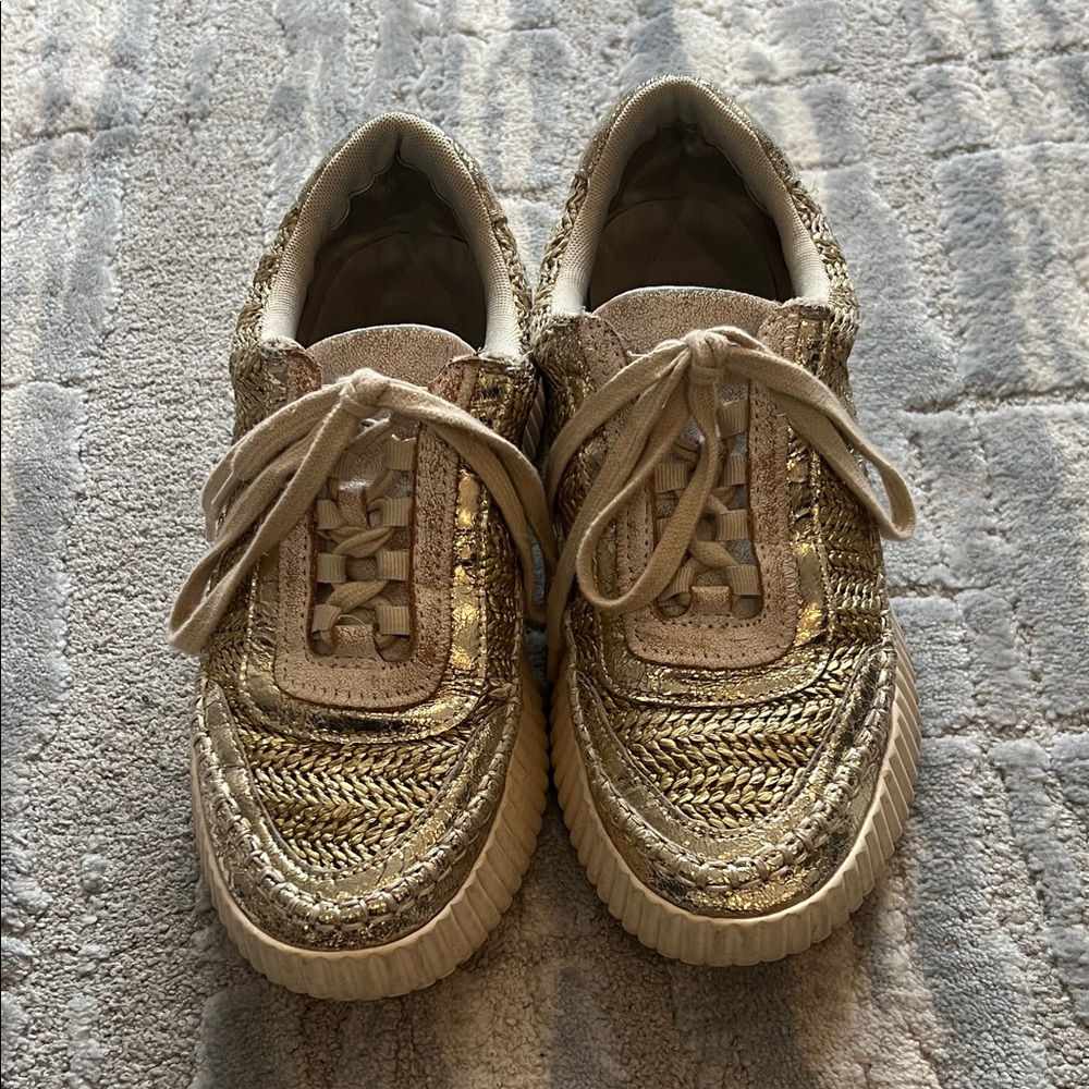 Dolce Vita Gold Dolen Sneakers